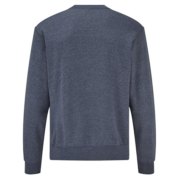 Fruit Of The Loom Herr Set-In Belcoro® Garn Sweatshirt L Heathe Heather Navy L