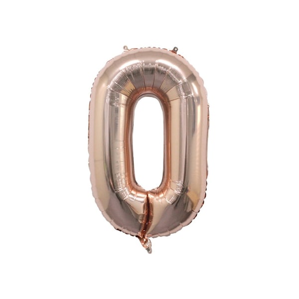 Realmax 0 Nummer Ballong One Size Roséguld Rose Gold One Size