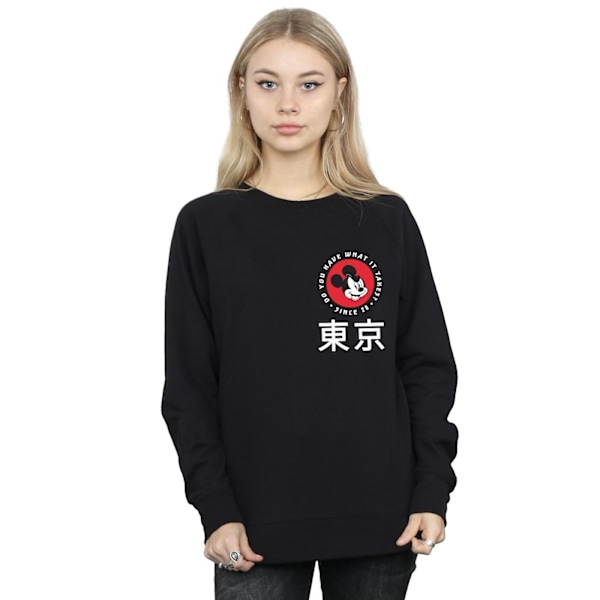 Disney Dam/Kvinnor Mickey Mouse What It Takes Sweatshirt L Svart Black L