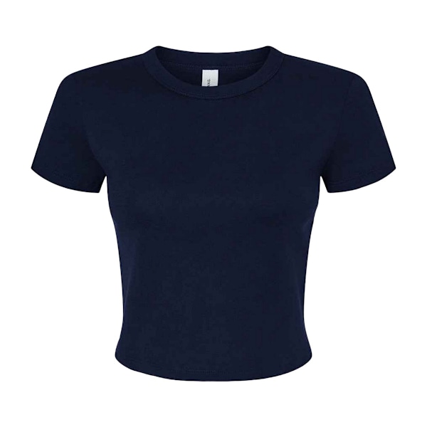 Bella + Canvas Dam/Dam Crop Top 6 UK Solid Navy Solid Navy 6 UK