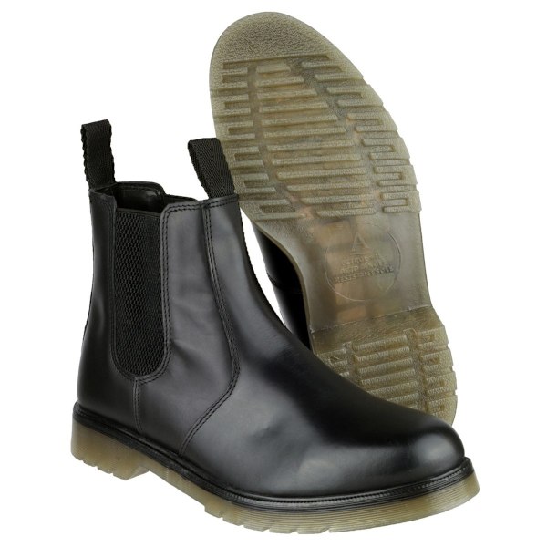 Amblers Colchester Läder Herr Stövlar / Boots 9 UK Svart Black 9 UK