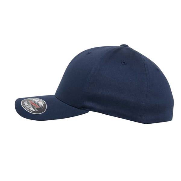 Flexfit Keps i Ekologisk Bomull S-M Marinblå Navy S-M