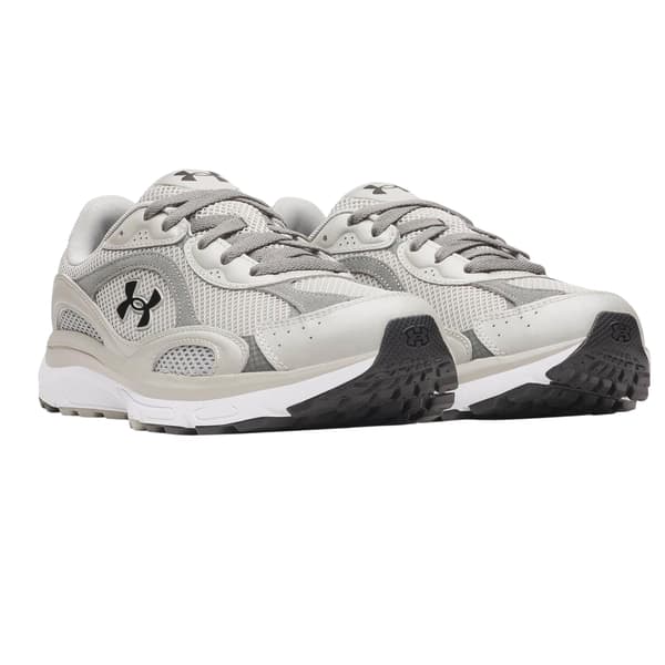 Under Armour Herr Tech Athletic Läder Träningsskor 10 UK Grå/Sva Grey/Black 10 UK