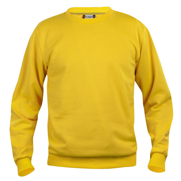Clique Unisex Vuxen Basic Rund Hals Sweatshirt M Citron Lemon M