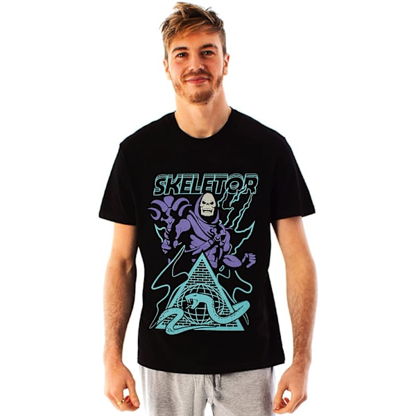 Masters Of The Universe Herr Skeletor T-shirt XXL Svart Black XXL