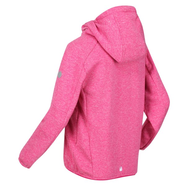 Regatta Maxwell Marl Soft Shell Jacka för Barn 14 År Pink Fusion 14 Years