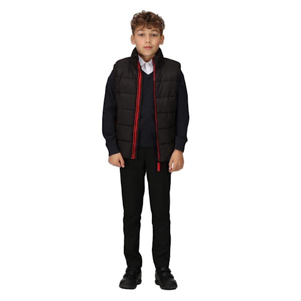 Regatta Scholar Termisk Kroppsvärmare för Barn 5-6 År Bl Black/Classic Red 5-6 Years