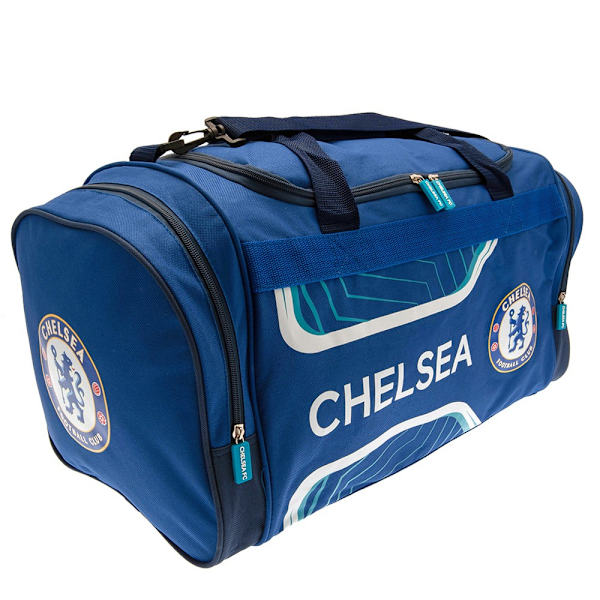 Chelsea FC Crest Holdall One Size Royal Blue/White Royal Blue/White One Size