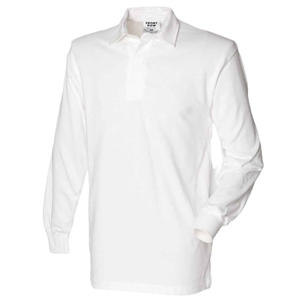 Front Row Original Rugby-tröja för män XL Vit White XL