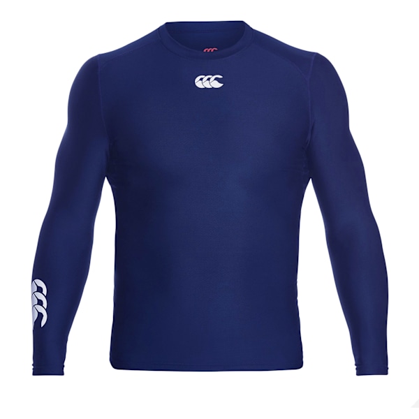 Canterbury Mens ThermoReg Long Sleeve Base Layer Top S Navy Navy S