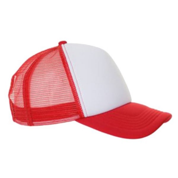 SOLS Unisex Bubble Contrast Cap One Size Vit/Röd White/Red One Size