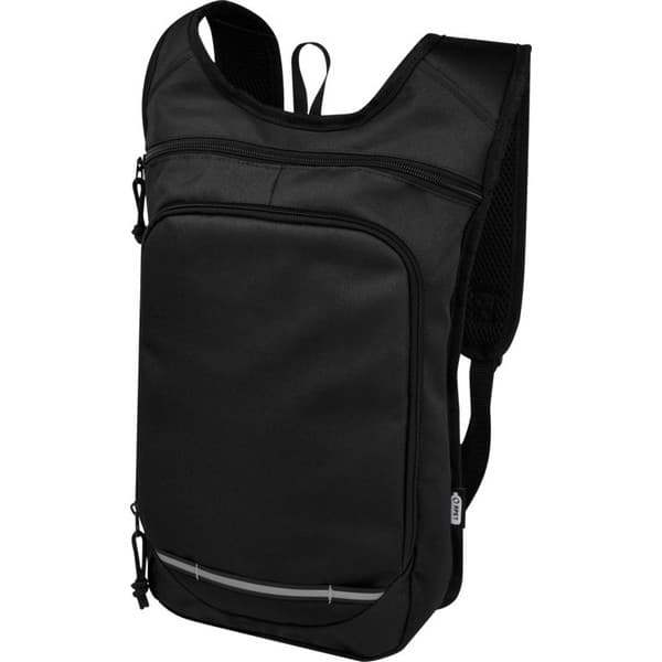 Trails RPET Outdoor Ryggsäck En Storlek Solid Black Solid Black One Size