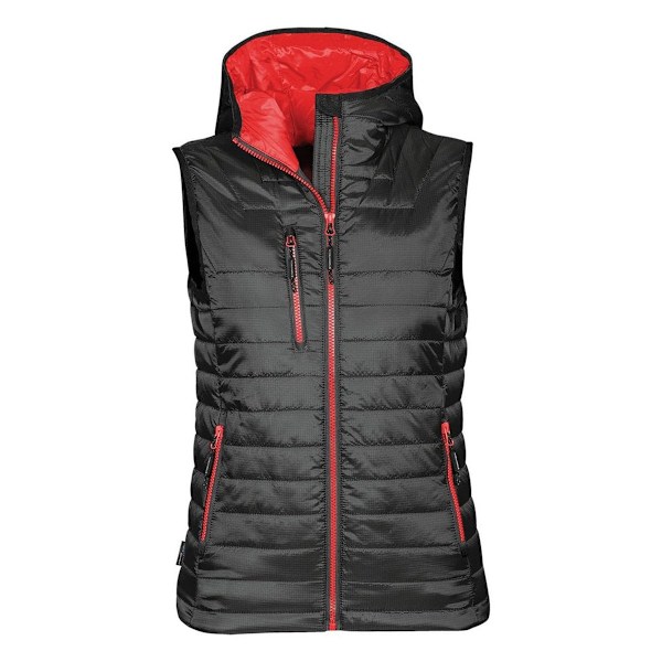 Stormtech Womens Gravity Thermal Vest/Gilet L Svart/ True Red Black/ True Red L