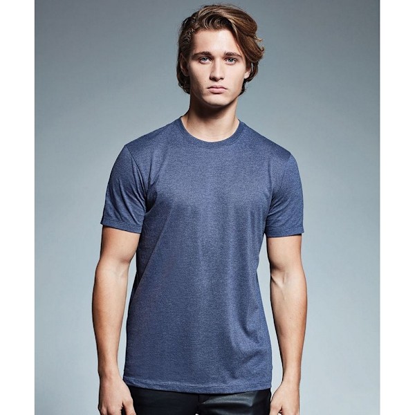 Anthem Mens Marl Organic T-Shirt XS Navy Navy XS