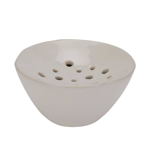 Hill Interiors Keramisk Blomstergrod One Size Vit White One Size