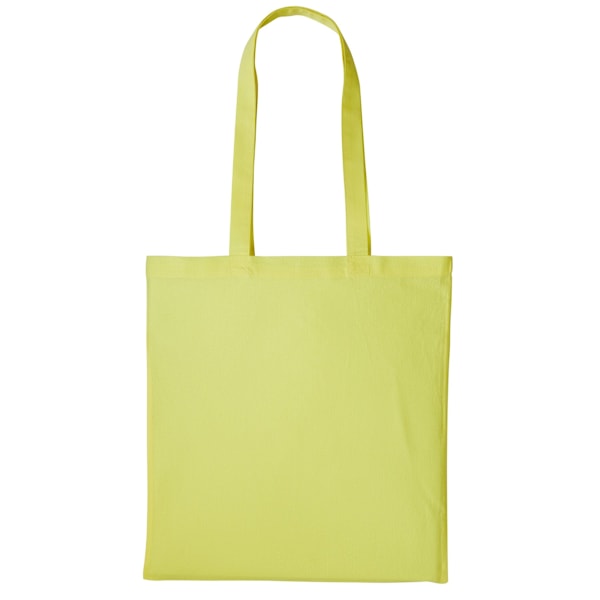 Nutshell Plain Strong Shoulder Shopper Bag One Size Pastel Lemo Pastel Lemon One Size