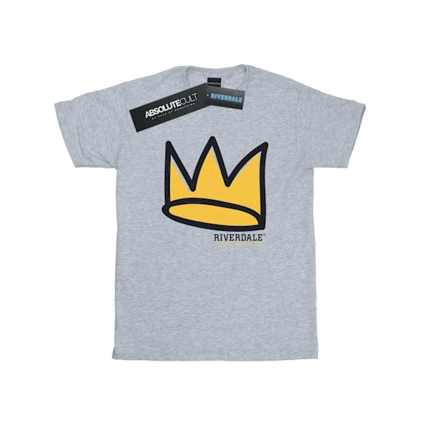 Riverdale Dam/Damer Jughead Hat Logo Bomull Boyfriend T-Shi Sports Grey S