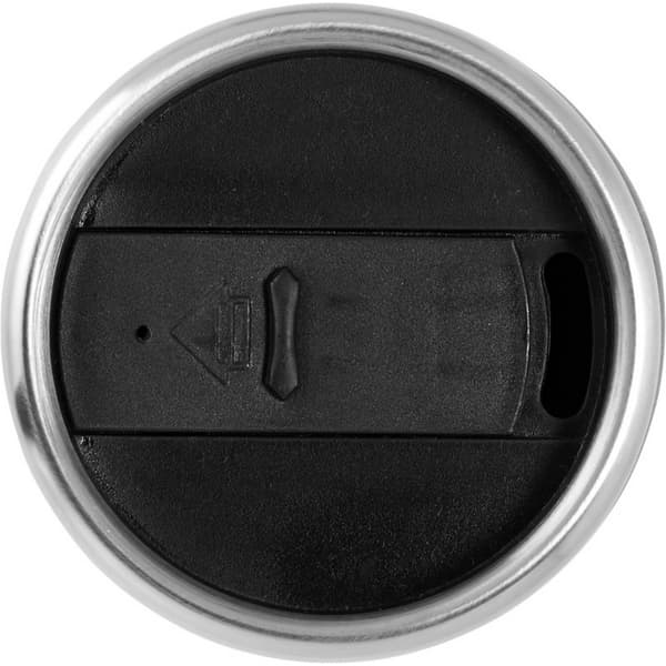 Elwood återvunnen rostfritt stål isolerad 410 ml mugg en storlek Solid Black One Size