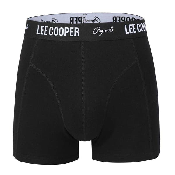 Lee Cooper Boxershorts för män (10-pack) L Svart/Grå/Röd/Vit Black/Grey/Red/White L