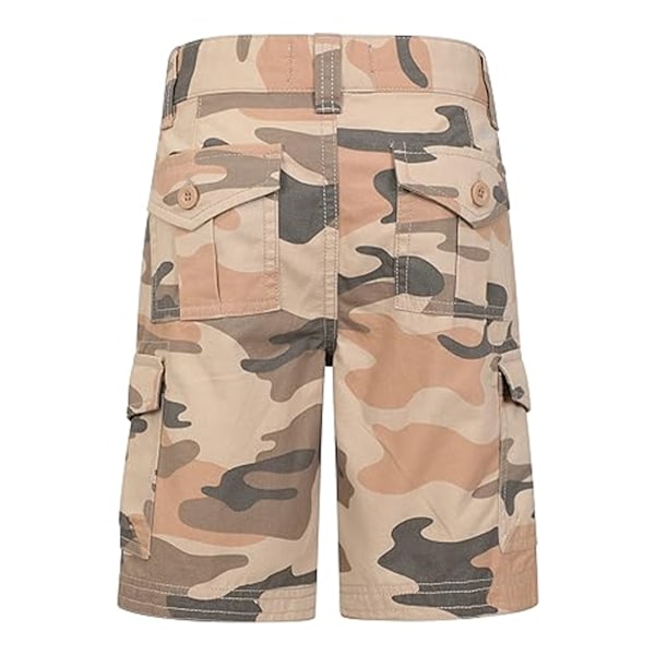 Mountain Warehouse Barnkläder/Barn Camo Cargo Shorts 11-12 År Camouflage Green 11-12 Years