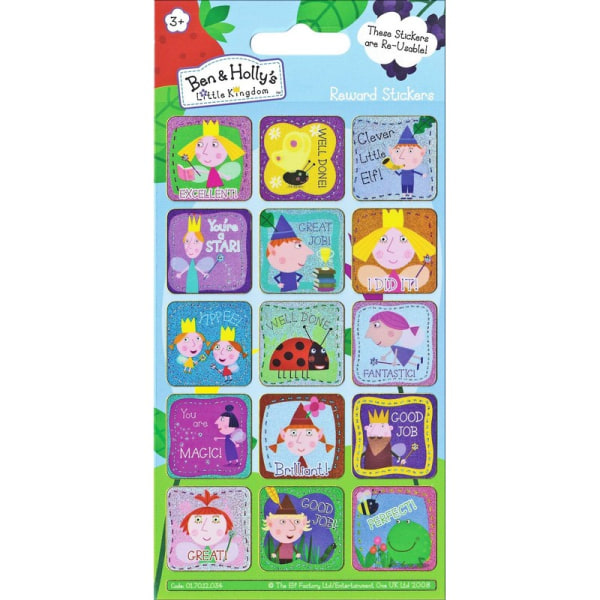 Ben And Hollys Little Kingdom Sparkle Reward Stickers One Size Multicoloured One Size