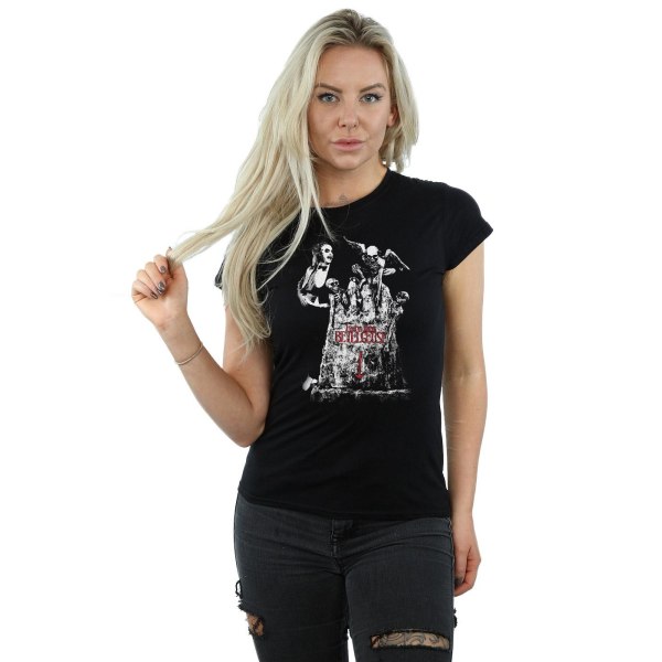 Beetlejuice Dam/Dam Graveyard Pose T-shirt bomull XL Svart Black XL