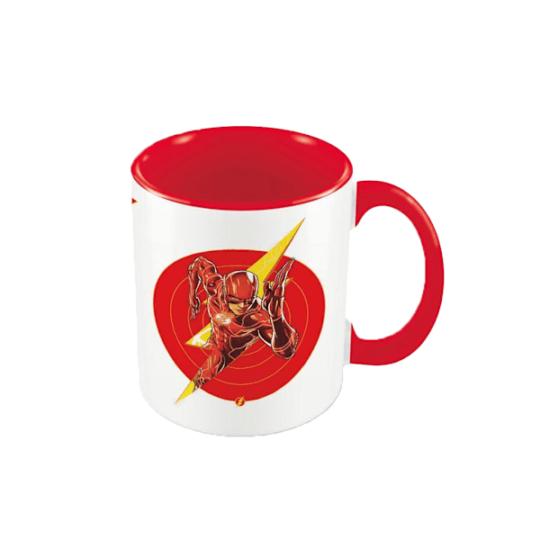 The Flash Cirkelmugg En Storlek Röd/Vit/Gul Red/White/Yellow One Size