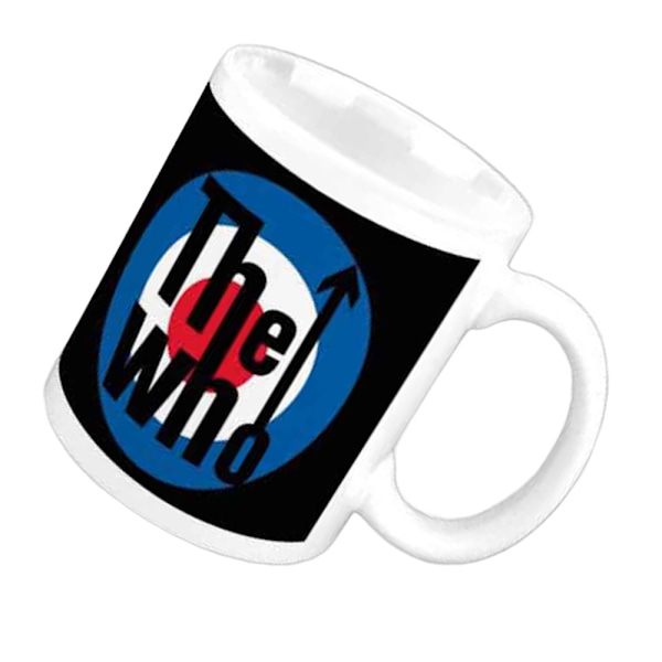 The Who Target Logo Mugg One Size Vit/Svart/Blå White/Black/Blue One Size