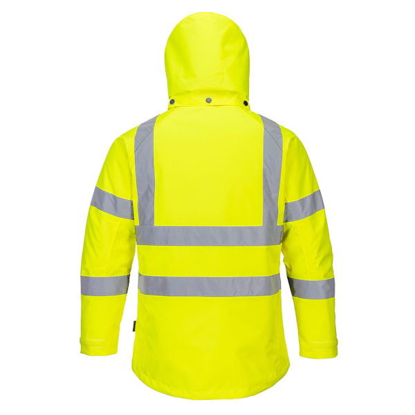 Portwest Damjacka för kvinnor/damer Hi-Vis vinterjacka XL gul Yellow XL