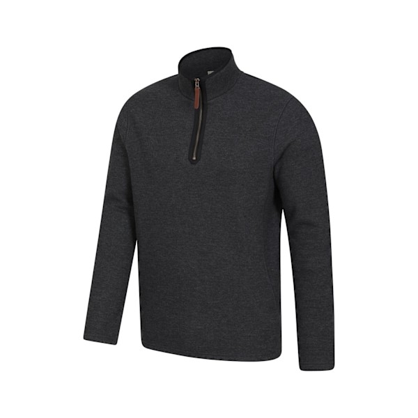 Mountain Warehouse Beta Contrast Zip Top XS Charcoal för män Charcoal XS