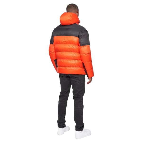 Duck and Cover Mens Raymax Vadderad Jacka S Orange Orange S