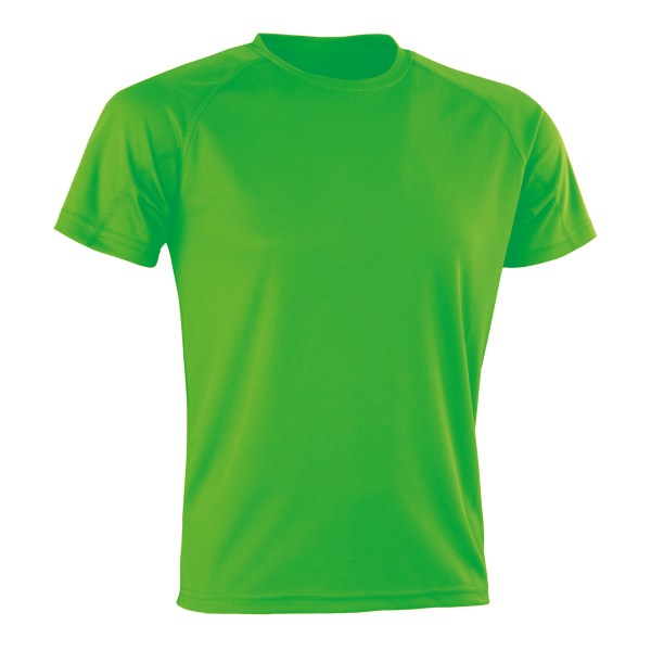 Spiro Adults Unisex Impact Aircool T-shirt M Flo Grön Flo Green M