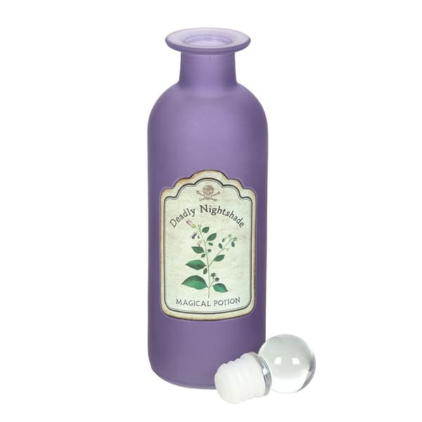 Something Different Deadly Nightshade Potion Dekorativ Flaska Purple One Size