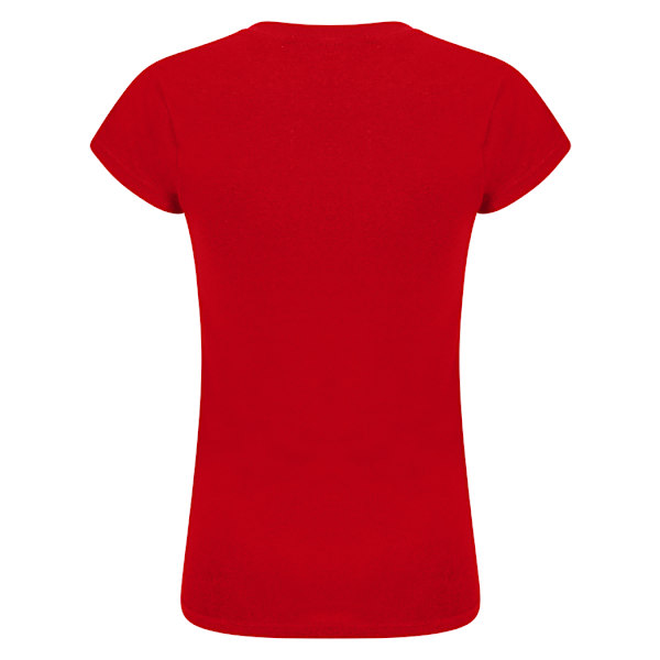 Casual Classic Dam/Kvinna T-shirt L Röd Red L