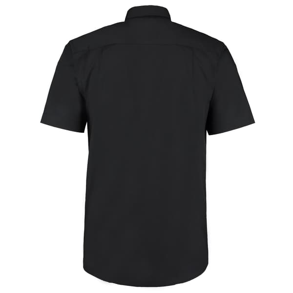 Kustom Kit Herr Workforce Classic Kortärmad Skjorta S Svart Black S