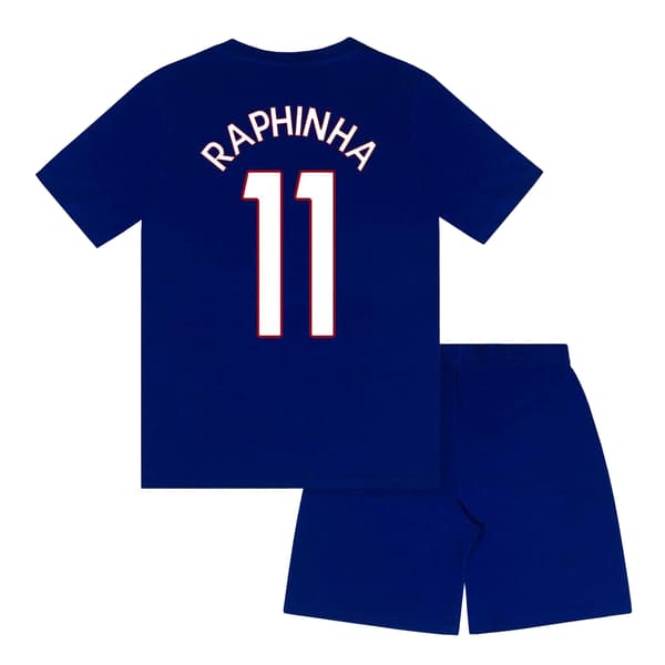 FC Barcelona Pojkar Raphinha Kort Pyjamas Set 10-11 År Reflex Reflex Blue 10-11 Years