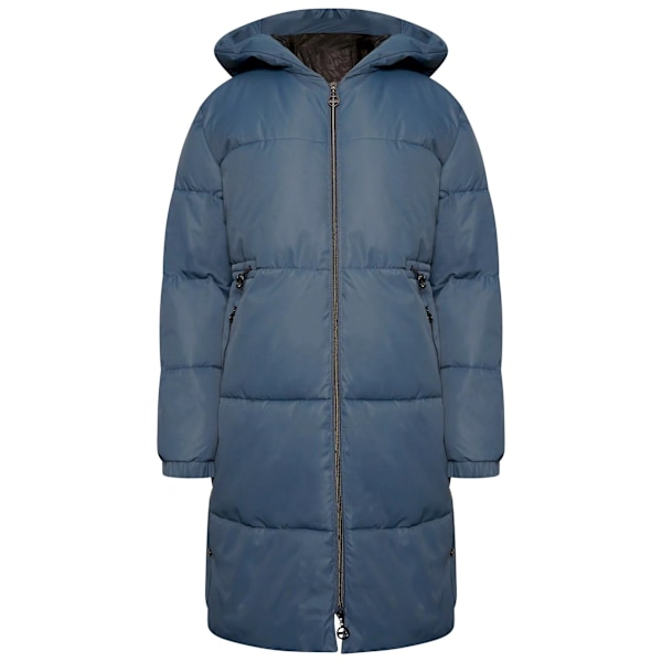 Dare 2B Dam/Kvinnor Lång Längd Vadderad Jacka 14 UK Orion Grå Orion Grey 14 UK