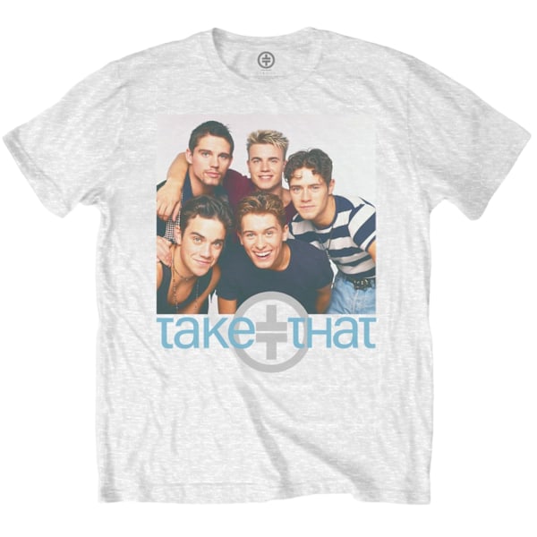 Take That Unisex Vuxen Hug T-Shirt S Vit White S