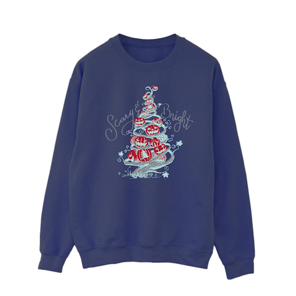 Disney Herr The Nightmare Before Christmas Scary & Bright Sweatshirt Navy Blue S