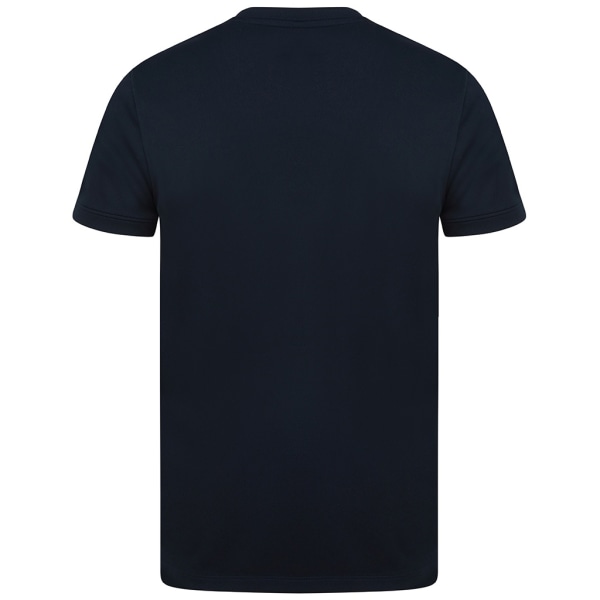 Henbury Mens HiCool Performance T-shirt L Marinblå Navy L