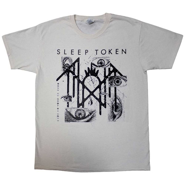 Sleep Token Unisex Vuxen Ögon T-Shirt L Naturlig Natural L