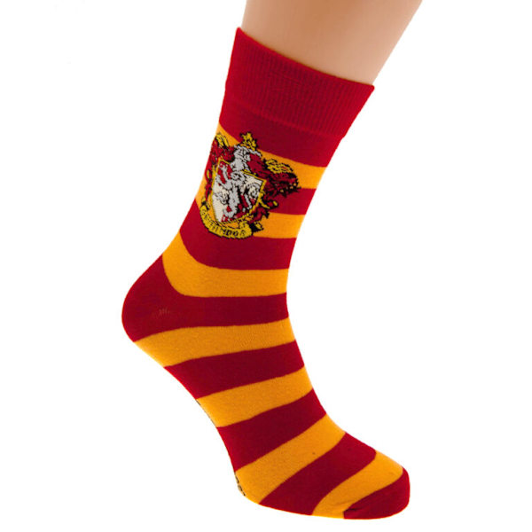 Harry Potter Gryffindor Crest Mugg och Sock Set One Size Svart/Röd Black/Red/Yellow One Size