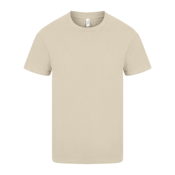 Casual Classics Unisex Adult Ringspun Cotton Organic T-Shirt S Sand S