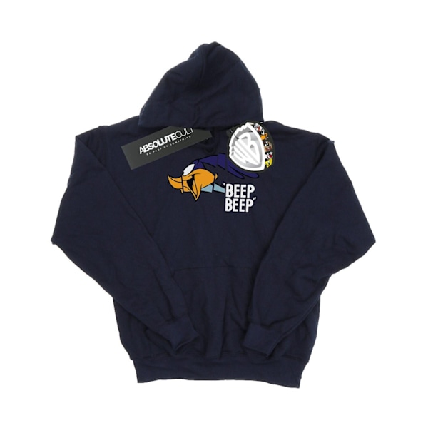 Looney Tunes Girls Road Runner Beep Beep Hoodie 9-11 år Marinblå Navy Blue 9-11 Years