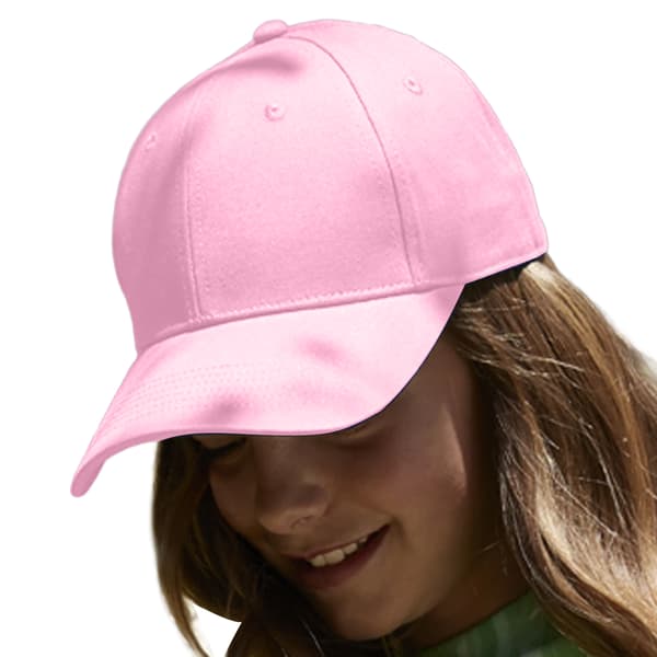 Beechfield Barnens/Barn Klassisk 6 Paneler Ekologisk Bomullsmössa På Classic Pink One Size