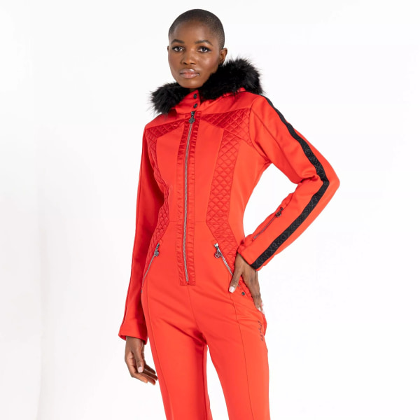 Dare 2B Dam/Dam Julien Macdonald Supermacy Snowsuit 18 UK Volcanic Red 18 UK