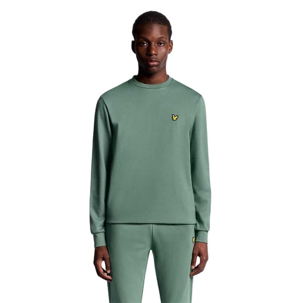 Lyle & Scott Herrars Lättviktströja M Grön Green M