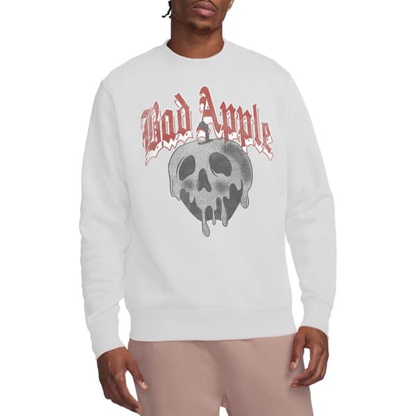 Snövit Unisex Vuxen Bad Apple Skull Sweatshirt L Vit White L