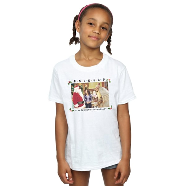 Friends Girls I Am The Holiday Armadillo Bomull T-shirt 7-8 år White 7-8 Years