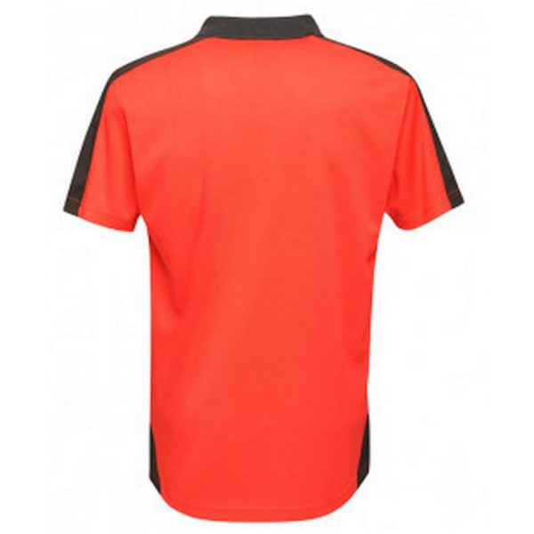 Regatta Contrast Coolweave Pique Poloskjorta L Klassisk Röd/Svart Classic Red/Black L
